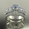 2.21ct Diamond Gold Bridal Set - 03US87